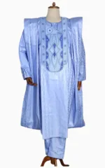 Boubou de mariage homme élégant et traditionnel
