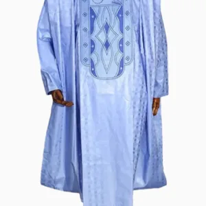 Boubou de mariage homme élégant et traditionnel