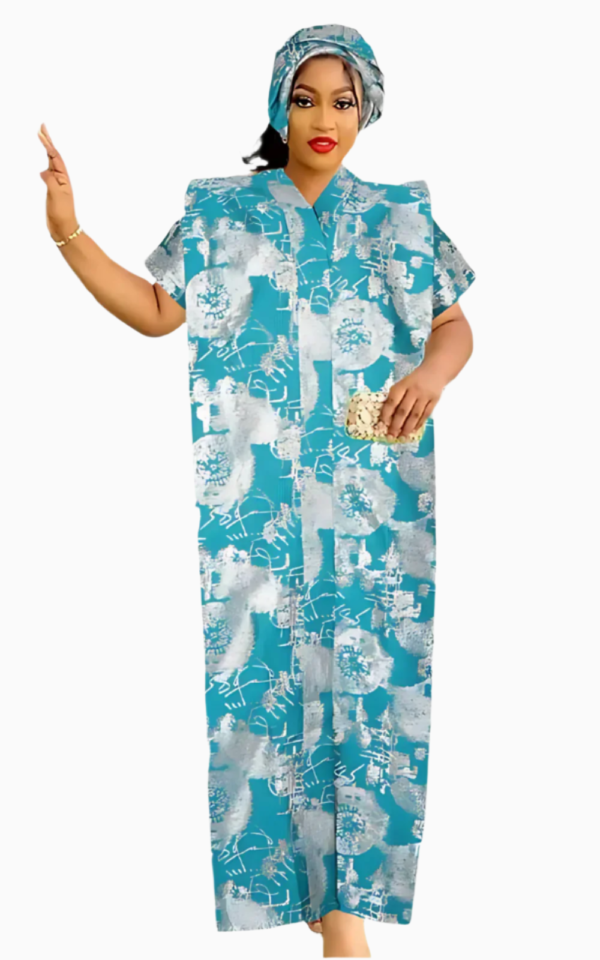 Boubou confortable pour femmes, style ethnique moderne