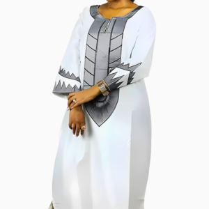 Boubou Femme Africaine 2025 élégant et coloré