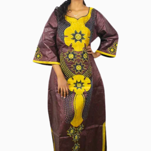 Boubou africain pour femme en grande taille