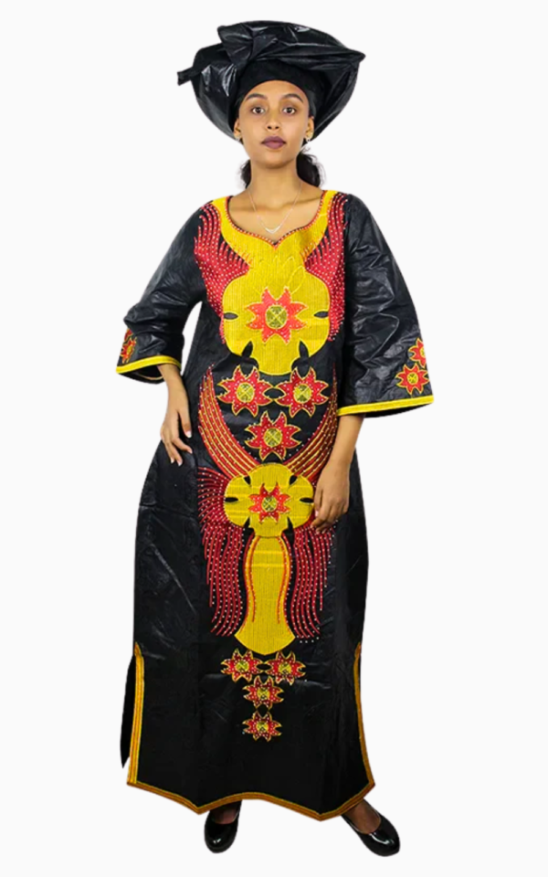Boubou stylé pour femme de grande taille