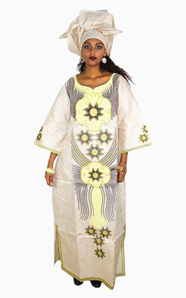 Boubou coloré pour femme, grande taille disponible