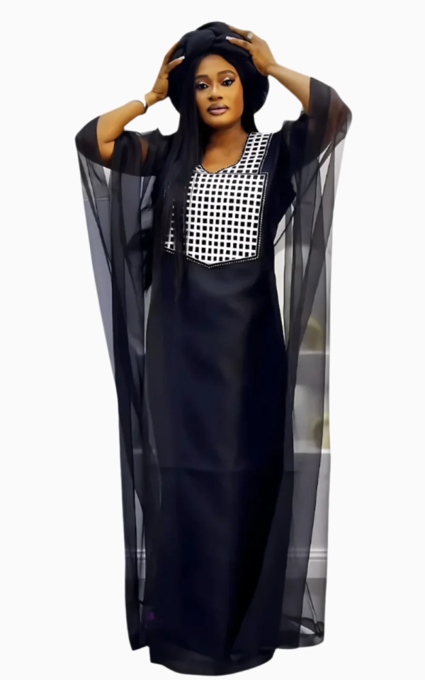 boubou-femme-tissu-leger-1 Boubou Femme Tissu Léger, élégant et confortable pour toutes occasions