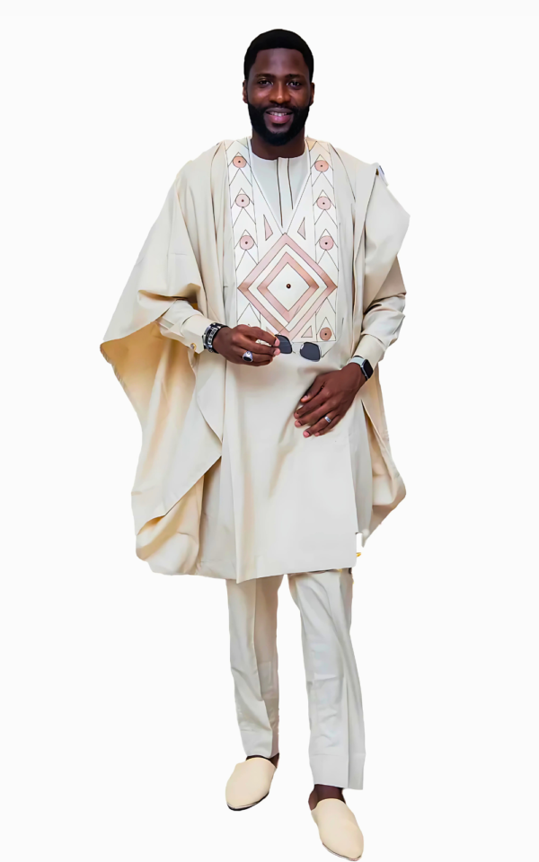 boubou-homme-blanc-casse-1 Boubou Homme en Blanc Cassé