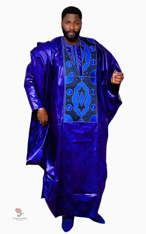Vêtement traditionnel africain pour hommes en grande taille