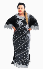 Boubou chic pour célébrations, mariage et occasions spéciales