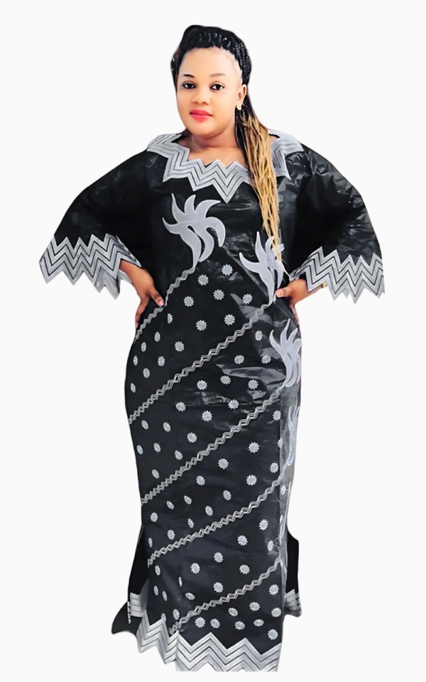 Boubou chic pour célébrations, mariage et occasions spéciales