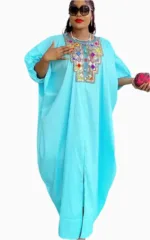 Robe africaine élégante en pagne pour toutes occasions