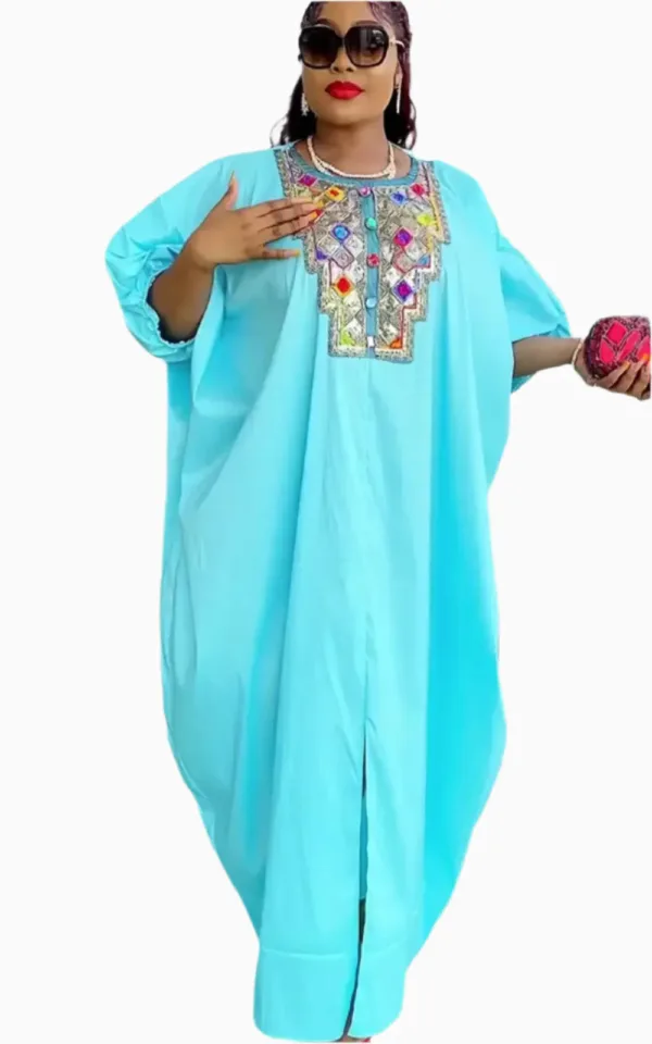 Robe africaine élégante en pagne pour toutes occasions