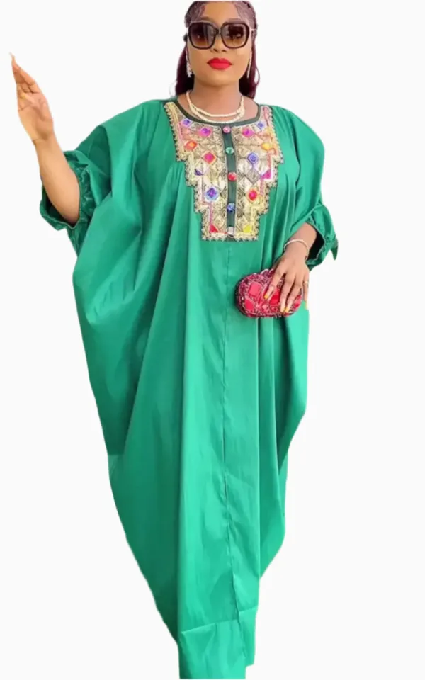 Boubou en pagne, style africain chic pour femme