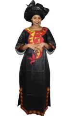 Boubou chic pour femme, style africain contemporain