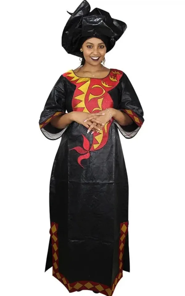 Boubou chic pour femme, style africain contemporain