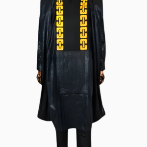 Boubou Moderne Homme élégant en tissu africain traditionnel
