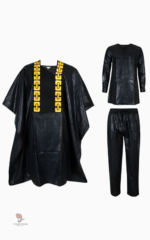 Tenue traditionnelle revisitée pour homme, boubou chic