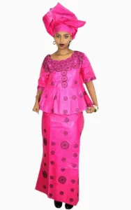 Style boubou féminin pour occasions spéciales
