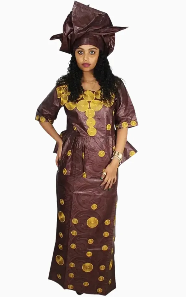 Boubou à manches larges pour un confort optimal