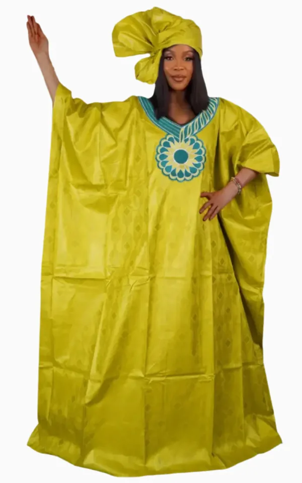 boubou-traditionnel-africain-femme-chic-1 Boubou Africain Femme Chic en style traditionnel élégant
