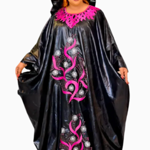 Boubou traditionnel femme Nigeria en tissu africain