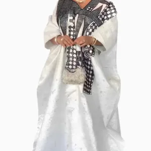 Boubou traditionnel sénégalais pour femme
