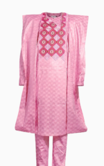 Vêtement africain pour homme, boubou wolof stylisé et coloré