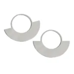 Boucles d'oreilles africaines modernes, style plaqué or