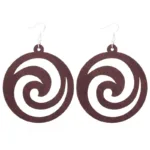 Bijou africain en bois pour femme