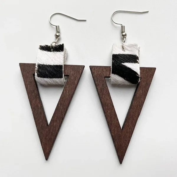 Accessoire bohème, boucle d'oreille vintage