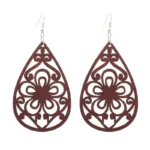 Accessoire vintage, boucle d'oreille africaine