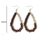 Accessoire africain élégant en perle