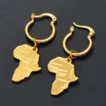 Création artisanale avec motif de l'Afrique
