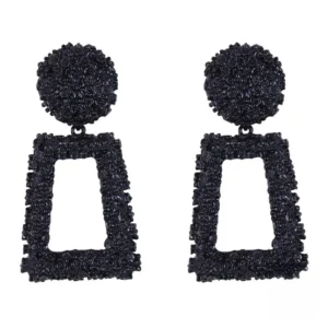 Boucles d'oreilles africaines artisanales