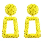 Boucles d'oreilles inspirées de la culture africaine