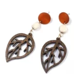 Boucles d'oreilles artisanales inspirées de l'Afrique