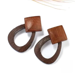 Créations uniques de boucles d'oreilles africaines