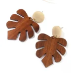 Boucles d'oreilles ethniques provenant d'Afrique