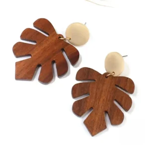 Boucles d'oreilles ethniques provenant d'Afrique