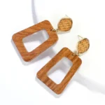 Boucles d'oreilles inspirées des motifs africains