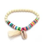 Accessoire stylé en coquillage traditionnel