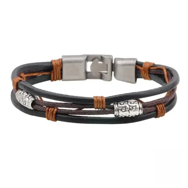 bracelet-africain-cuir-1 Bracelet Africain en cuir traditionnel