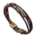 Cuir de qualité pour bracelet africain