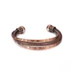 Bracelet Africain en cuivre avec un design élégant