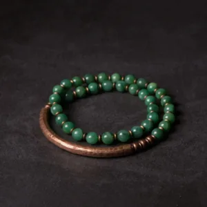 Bracelet Africain Cuivre Rétro, design ethnique et unique