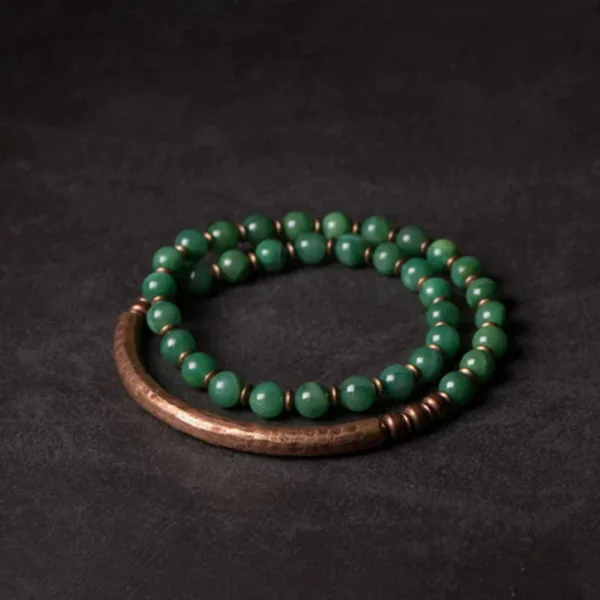 bracelet-africain-cuivre-retro-1 Bracelet Africain Cuivre Rétro, design ethnique et unique