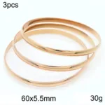Bracelet de mode Doré