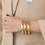 Bracelet Doré en Acier Inoxydable