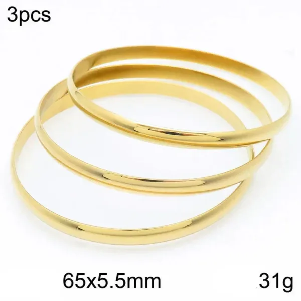 Bracelet Acier Doré pour Femme