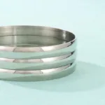 Bracelet Africain Dorée en Acier Inoxydable - vue 3