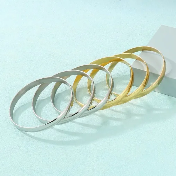 Bracelet Africain Dorée en Acier Inoxydable - vue 7