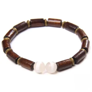 Bracelet Africain en Bois artisanal et authentique